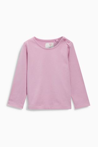 Multi Bright Long Sleeve Tops Four Pack (3mths-6yrs)